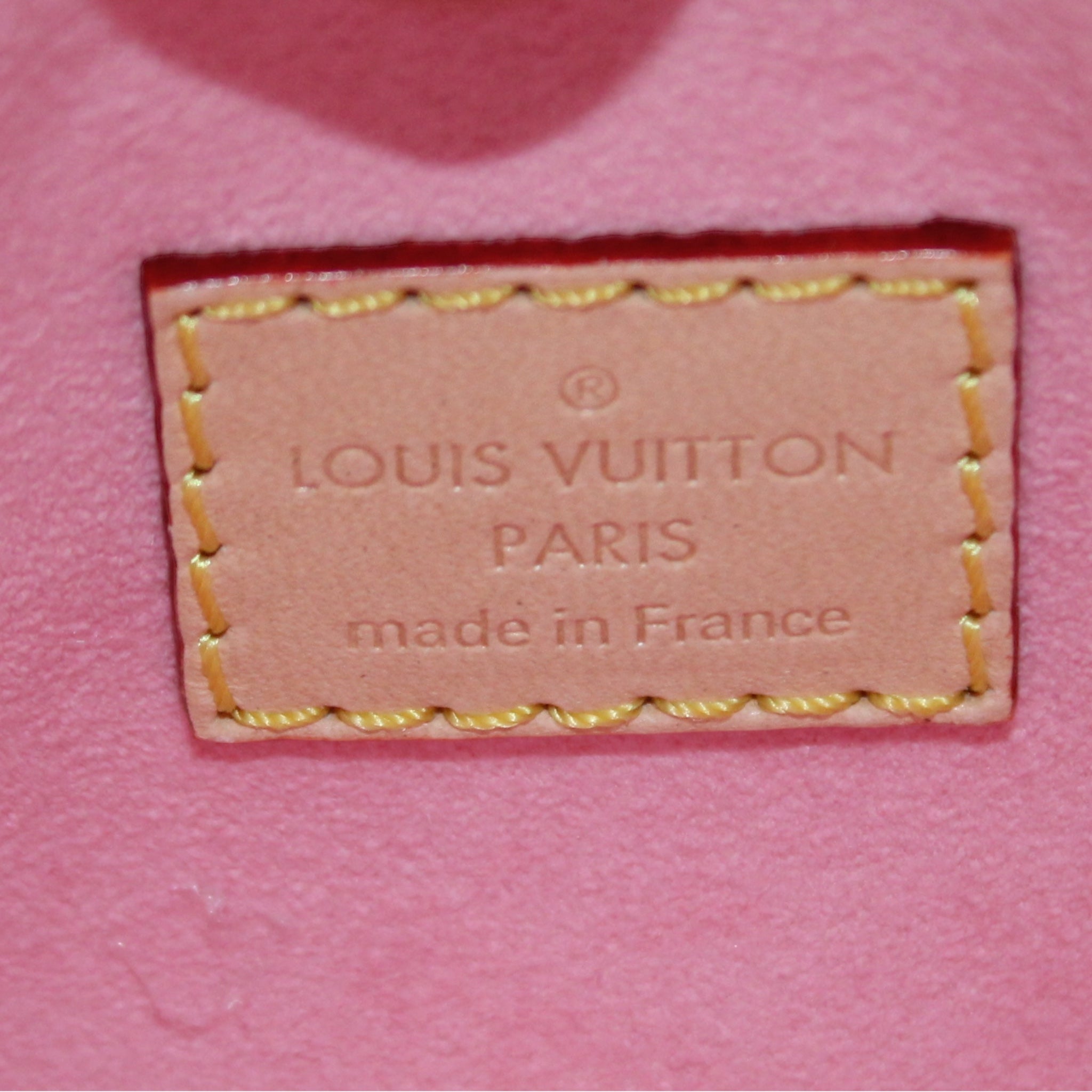 Louis Vuitton Mochi Pink Vernis Monogram Nano Speedy