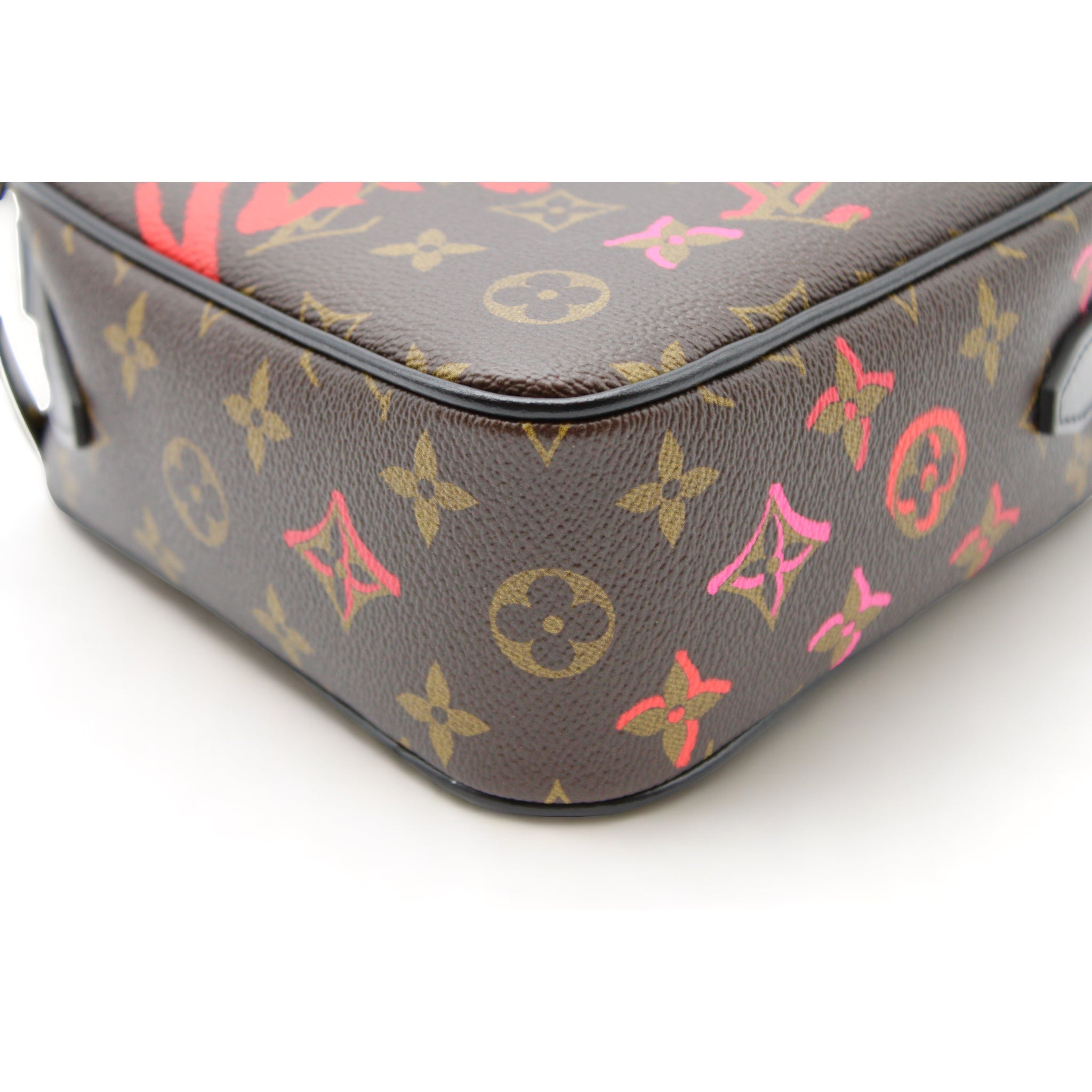 Louis Vuitton Brown Limited Edition Monogram Fall in Love Sac Coeur