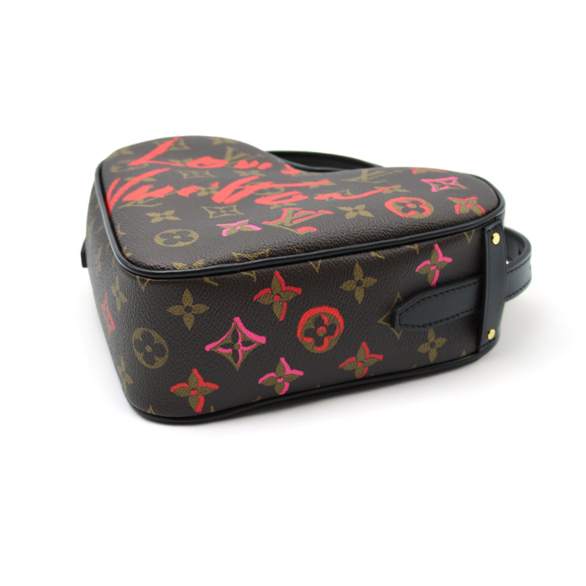 Louis Vuitton Brown Limited Edition Monogram Fall in Love Sac Coeur