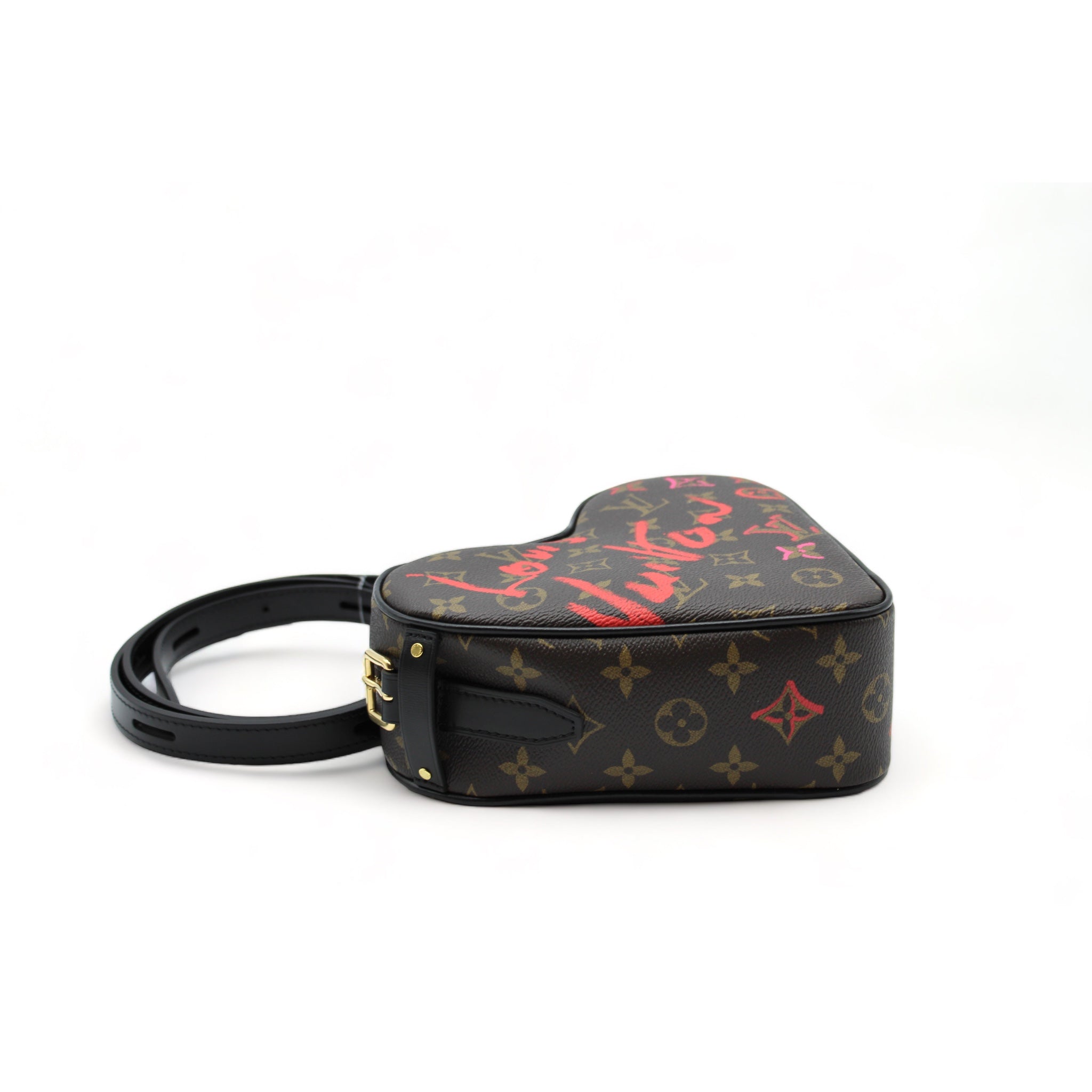 Louis Vuitton Brown Limited Edition Monogram Fall in Love Sac Coeur