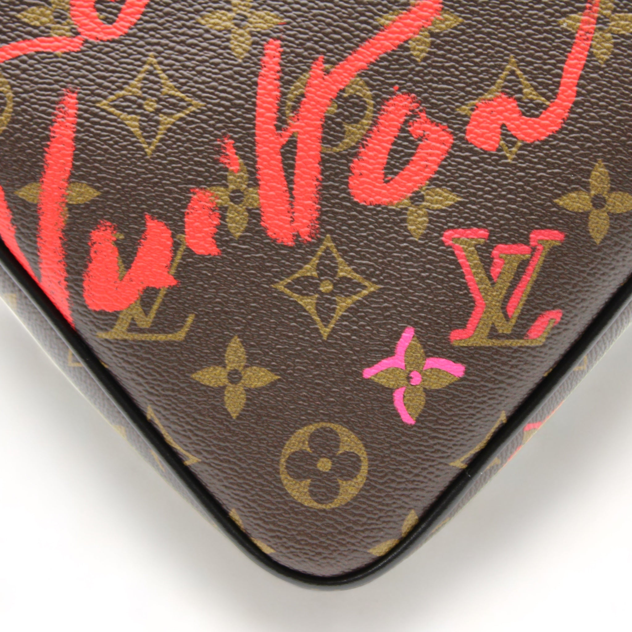 Louis Vuitton Brown Limited Edition Monogram Fall in Love Sac Coeur