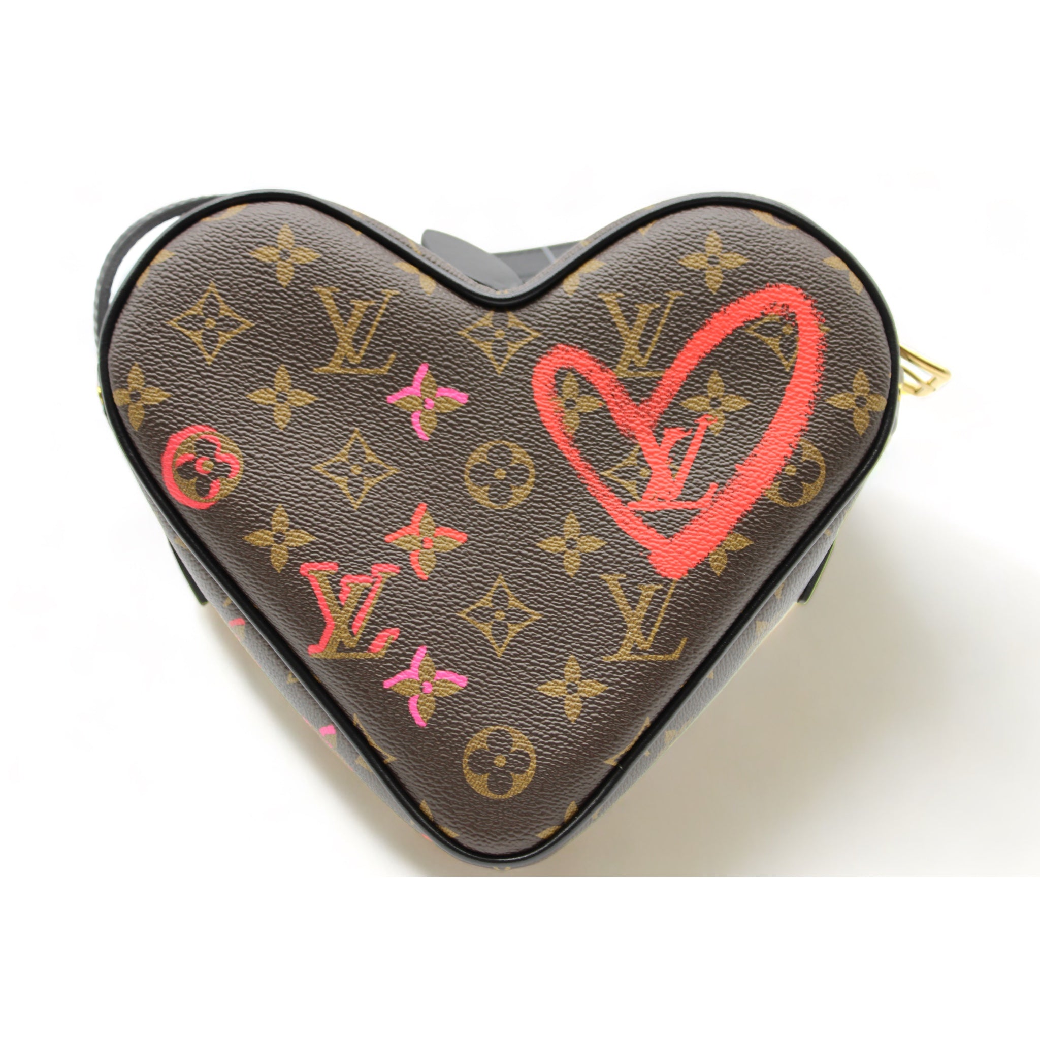 Louis Vuitton Brown Limited Edition Monogram Fall in Love Sac Coeur