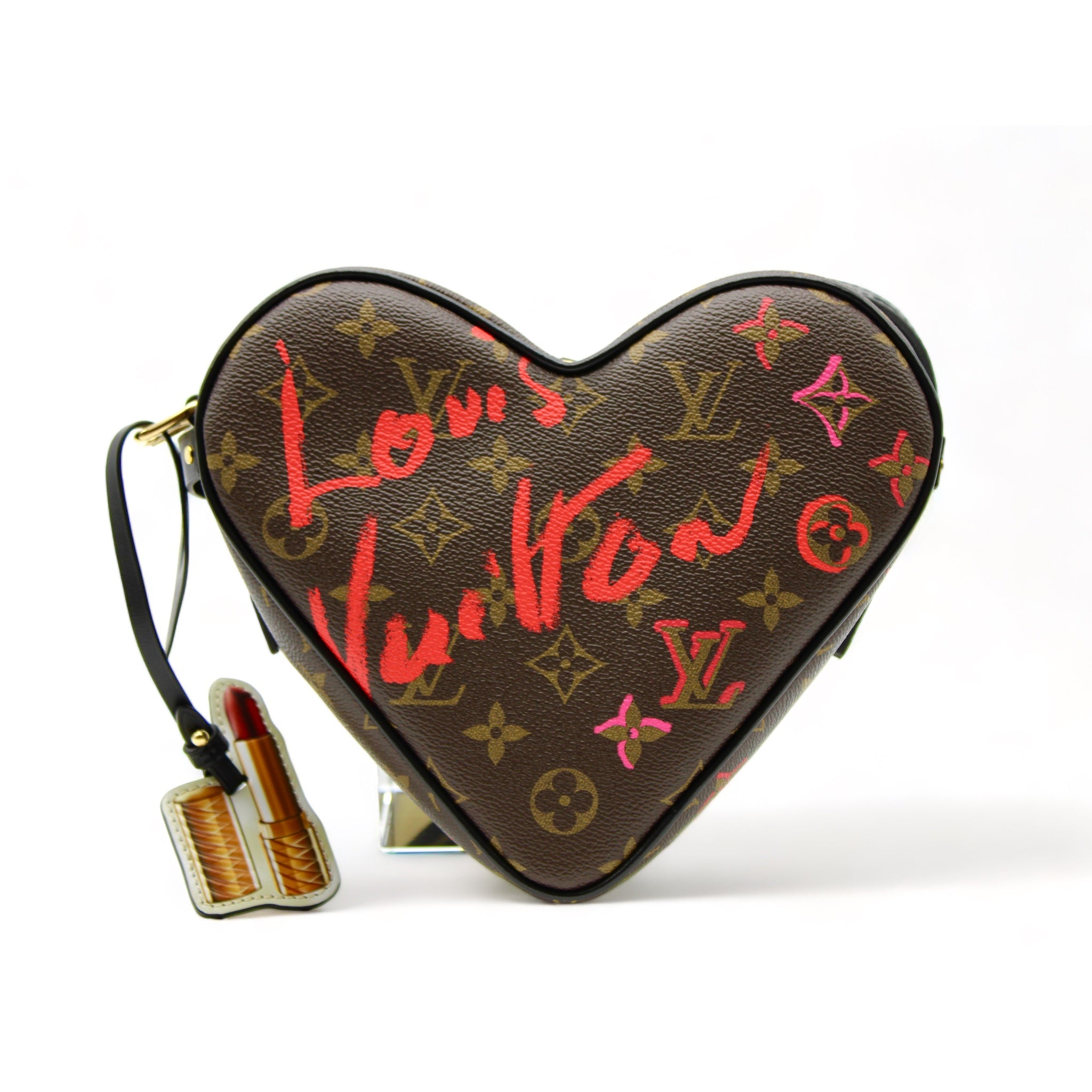 Louis Vuitton Brown Limited Edition Monogram Fall in Love Sac Coeur