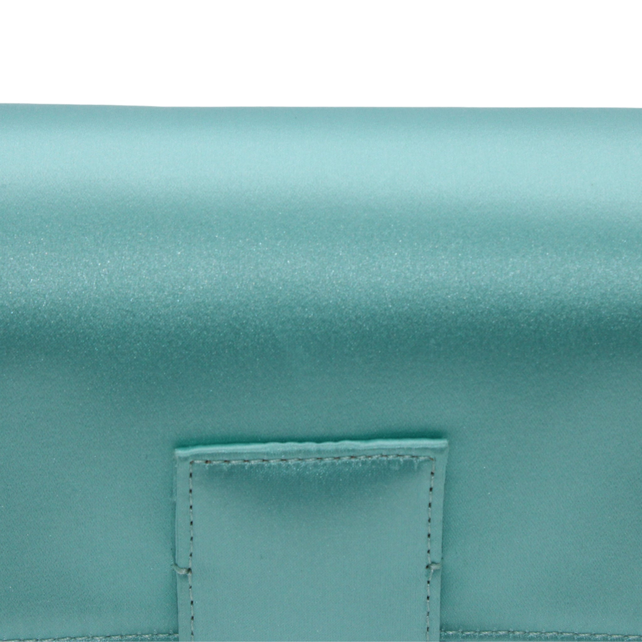 Tiffany X Fendi Blue Limited Edition Satin Medium Baguette