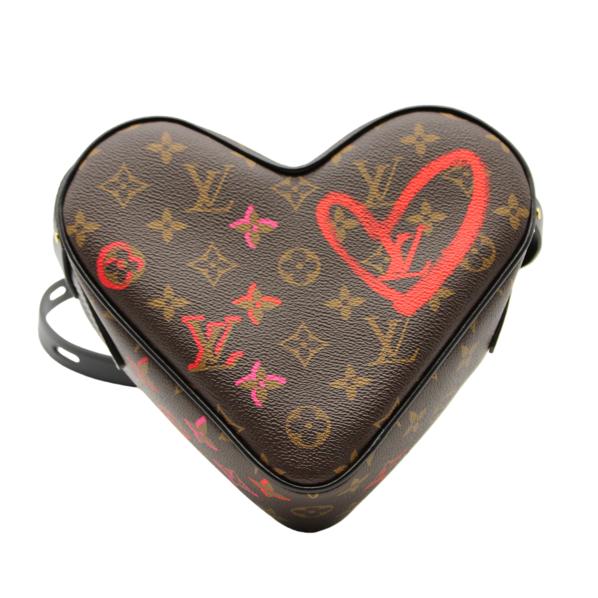 Louis Vuitton Brown Limited Edition Monogram Fall in Love Sac Coeur