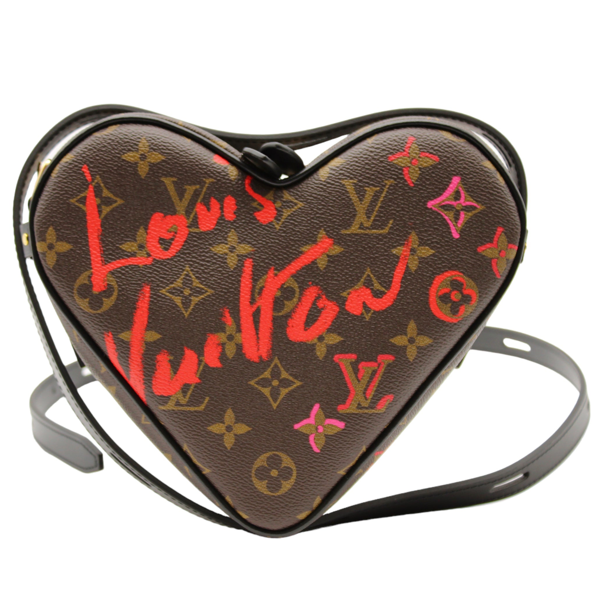 Louis Vuitton Brown Limited Edition Monogram Fall in Love Sac Coeur